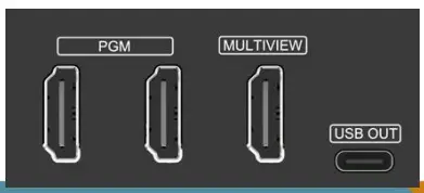 AVMATRIX PVS0403U Multi Format Video Mixer Switcher - Output