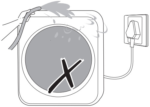 CAMEC 053224 COMPACT RV Front Load Washing Machine - Cleaning the enclosure 3