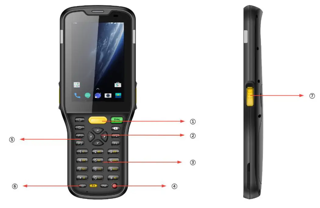 CHAINWAY MC21 Mobile Data Terminal 3
