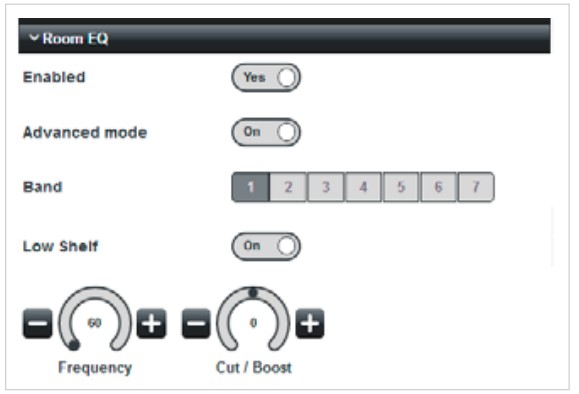 Cloud CVA Series Digital Amplifiers - settings 11.