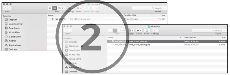 FSI DM Series Monitor Firmware Update - downloaded file