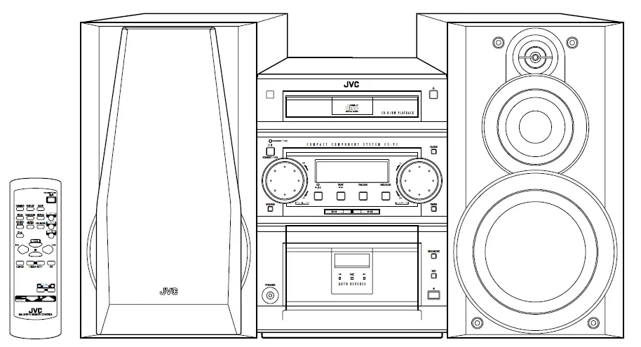 JVC-FS-P7-Compact-Component-System-image