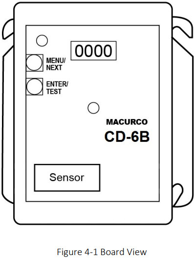 MACURCO CD-6B Carbon Dioxide Detector and Controller - Board View