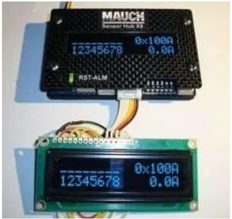 MAUCH PL Series Sensor Hub X8 - OLED display