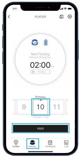 PETLIBRO　PLAF203 カメラ付き PETLIBRO PLAF203 XNUMX 匹の猫用カメラ付き自動猫フィーダー