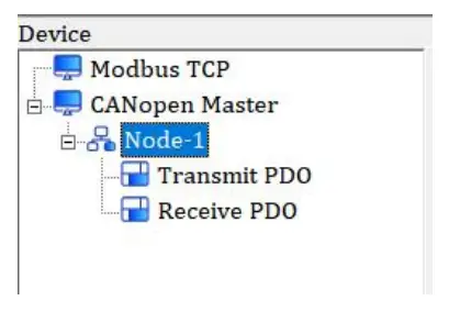 SST Automation GT200-MT-CO Modbus TCP Canopen Gateway - Device View Interface