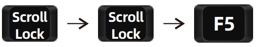 TESmart 2x2 HDMI Dual Monitor KVM Matrix Switch - Scroll Lock