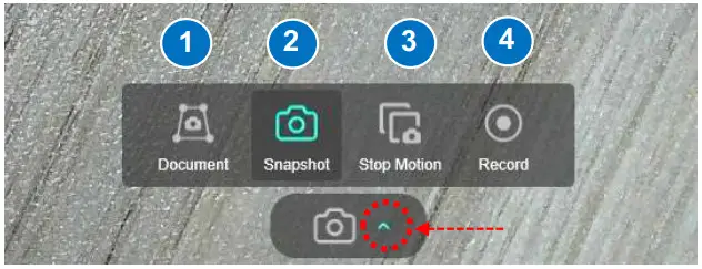 VIISAN VisualCam Multi Functional - Button Settings