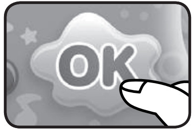 Vtech FPO Write and Learn Creative Center - OK BUTTON