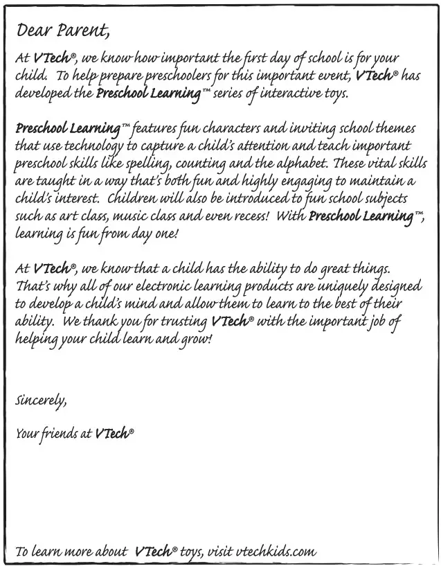 Vtech FPO Write and Learn Creative Center - Symbol 1