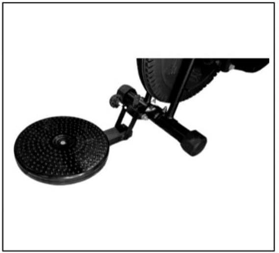 amazon basics Advanced Elliptical Cross Trainer - Back Support 2