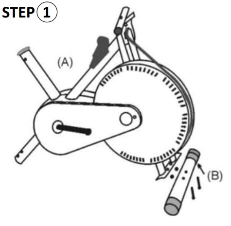 amazon basics Advanced Elliptical Cross Trainer - STEP 1