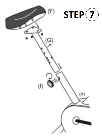 amazon basics Advanced Elliptical Cross Trainer - STEP 7