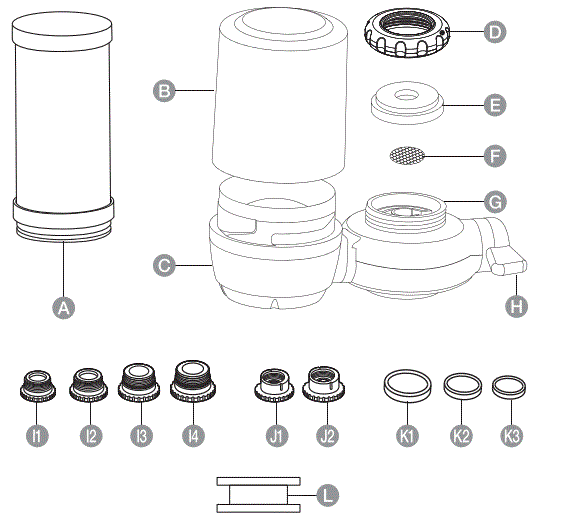 amazon-basics-B083KP221C-Faucet-Water-Filter-fig-1
