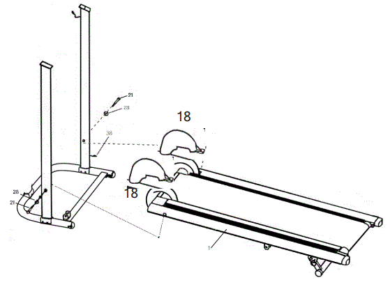amazon-basics-T-100-Smart-Foldable-Manual-Treadmill-fig-6