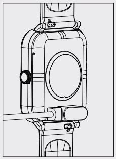 beatXP Unbound ‎BXSM2002_BLK Bluetooth Calling Smart Watch Instruction Manual - Charging Instructions