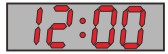 mesqool CR01001F Alarm Clock with Time Projection - button 2