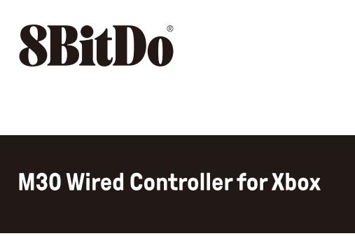 8BitDo M30 Wired Controller Instruction Manual