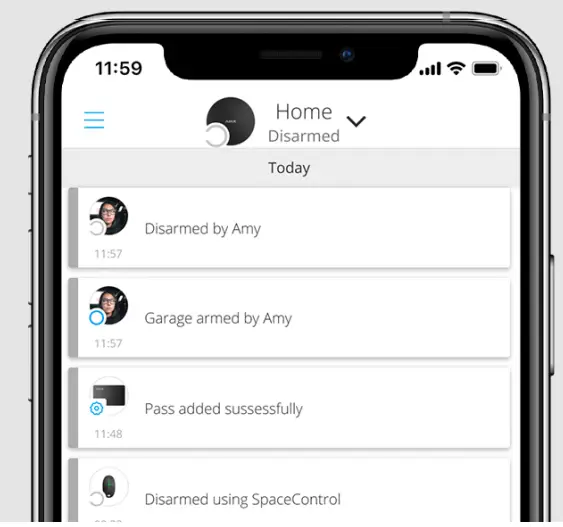 AJAX Hub Plus Intelligent Security Control Panel - Figure 5