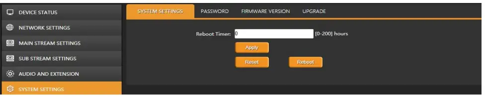 AVMATRIX SE1117 Sdi Streaming Encoder - . password