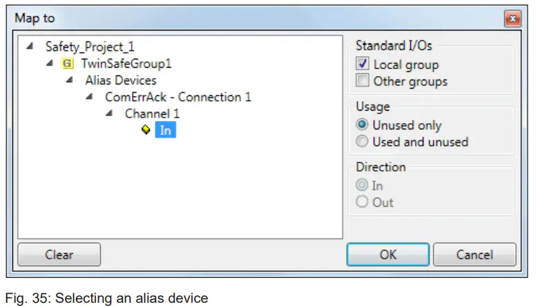 BECKHOFF EK1960 Twin Safe Compact Controller - Selecting an alias device