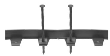 EasyFlex No Dig Landscape Edging with Anchoring Spikes Instruction Manual - USING THE CONNECTOR