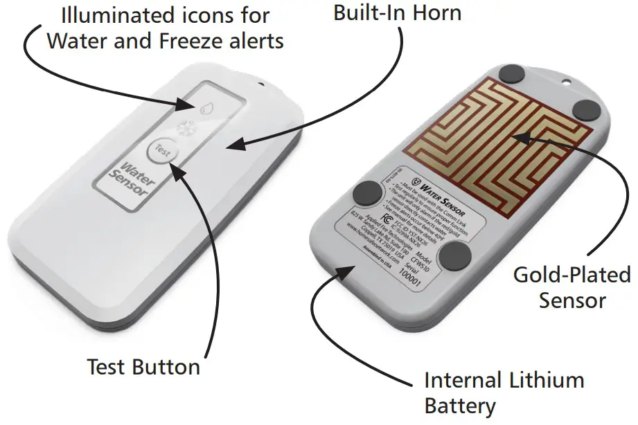 Exigent Sensors LLC CFWS10 Water Sensor - overview