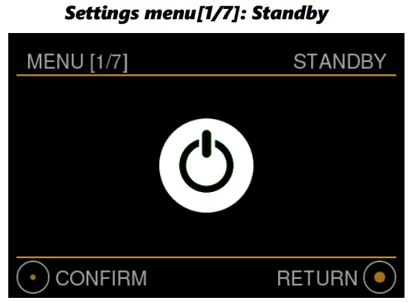 Grimm AUDIO MU2 Streamer DAC Software - Menu View