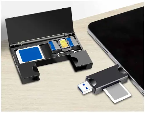 LogiLink CR0049 USB 3.2 Gen 1 2 in 1 Card Reader -
