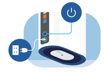NOKIA Beacon 10 Gateway With Wi-Fi 6E User Guide - Plug in and power on