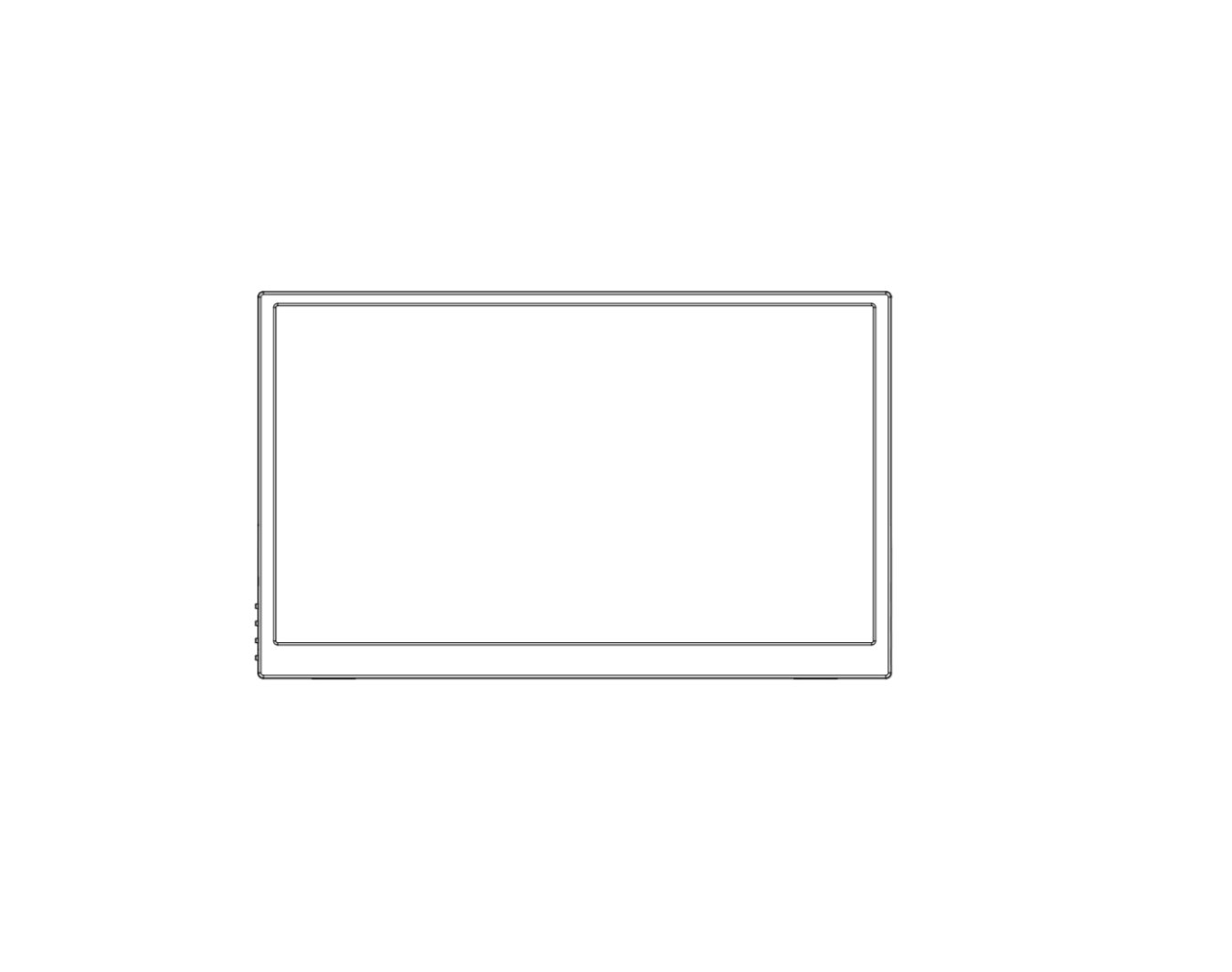 kogan com KAMN15CPA 15.6 Inch FHD IPS USB-C Portable Monitor 