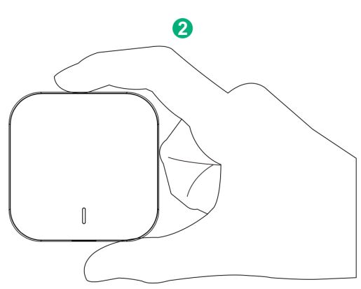 nous E1 Smart Gateway Instruction Manual - Pressing the button for 5 seconds until the red LED blinks