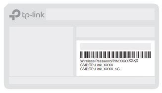 tp-link AX6000 Stream Wi-Fi 6 Router Installation Guide - Connect your device to the router wirelessly