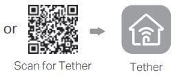 tp-link AX6000 Stream Wi-Fi 6 Router Installation Guide - QR Code