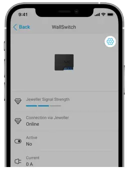 AJAX Systems Wall Switch Relay Module - Configuring
