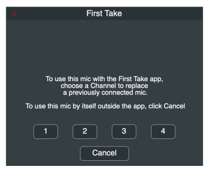APOGEE First Take Multi Channel Podcast Recording Application - Main Window - Additional Software
