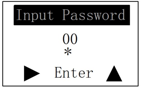 CHNADKS ADKS 4 Gas Detect Alarm Device - Input Password