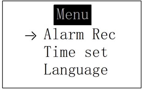 CHNADKS ADKS 4 Gas Detect Alarm Device - Time Set