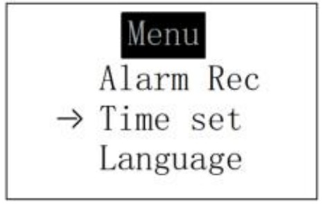 CHNADKS ADKS 4 Gas Detect Alarm Device - Time setting