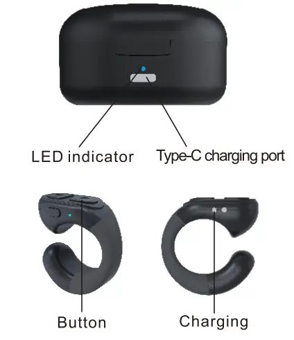 Cheng-Dian-TP-1-3-In-1-Function-Video-Remote-shutter-and-Phone-Holder-Bluetooth-Connection-FIG-5