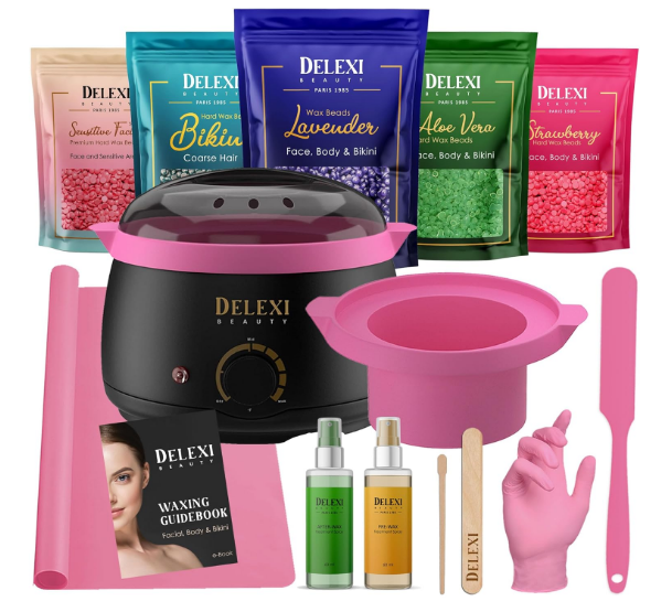 DELEXI-All-in-one AT- Home-Waxing-Kit-BOX