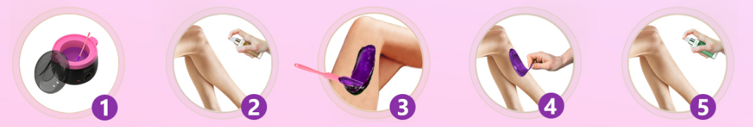 DELEXI-All-in-one AT- Home-Waxing-Kit-USE