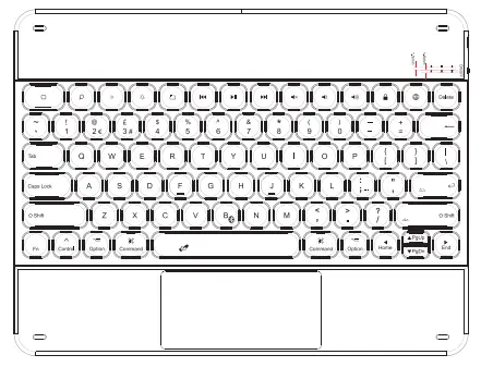 DRACOOL 2022 iPad Pro 12.9 Touchpad Bluetooth Keyboard - Product Overview