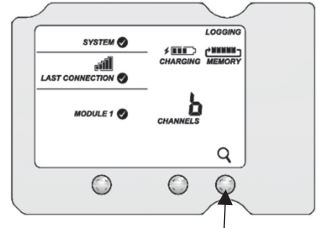 HOBO RXW-UC Pulse Input Sensor - Press the Search button on the station again