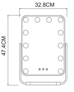 HOMCOM-831-493V70-Touch-Control-Table-Mirror-FIG-2
