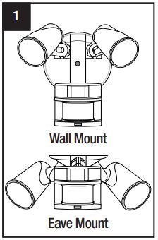 Heath Zenith 5411 Motion Sensor Light Control User Manual - Adjust the motion sensor