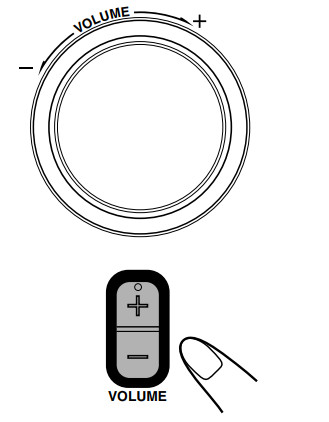 JVC CA-HXZ3R Compact Component System - Volume