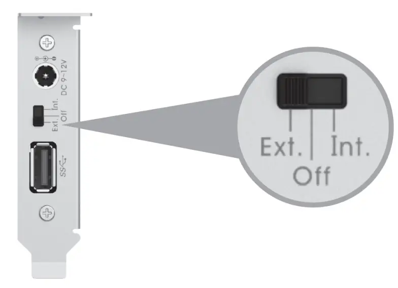 USB power supply settings