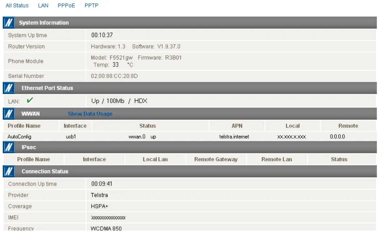 NetComm NTC-40WV NetComm Wireless Support - Confirm a Successful Connection