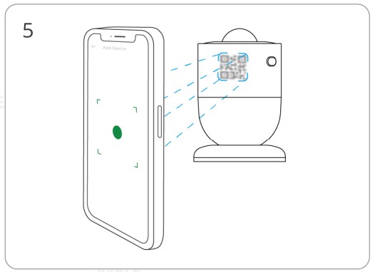 SONOFF SNZB 03P Zigbee Motion Sensor - Scan the QR code on the device